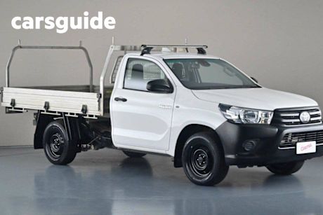 White 2021 Toyota Hilux Cab Chassis Workmate (4X2)