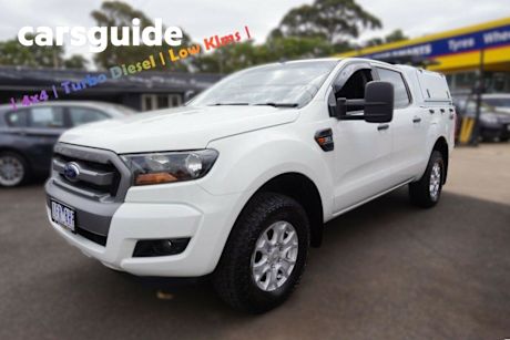 White 2015 Ford Ranger Dual Cab Utility XLS 3.2 (4X4)