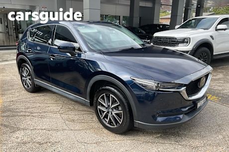 Blue 2017 Mazda CX-5 Wagon Akera (4X4)