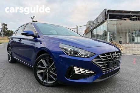 Blue 2023 Hyundai I30 Hatch Elite
