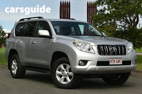 Silver 2013 Toyota Landcruiser Prado Wagon GXL (4X4)