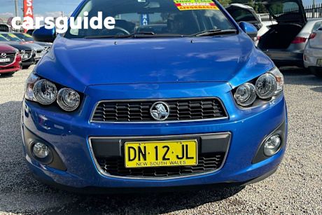 Blue 2014 Holden Barina Hatch CD TM MY14