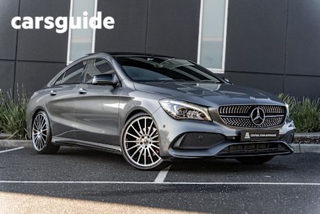 Grey 2017 Mercedes-Benz CLA250 Coupe Sport 4Matic