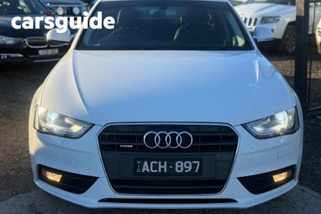 White 2014 Audi A3 Sedan 1.8 Tfsi Ambition Quattro