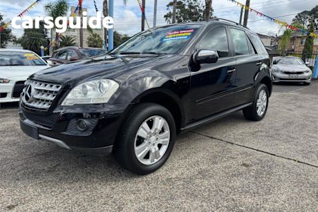 Black 2008 Mercedes-Benz ML280 Wagon CDI (4X4)