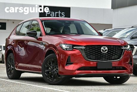 Red 2024 Mazda CX-60 Wagon D50E GT Vision Hybrid