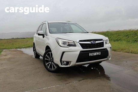 White 2017 Subaru Forester Wagon 2.0XT Premium