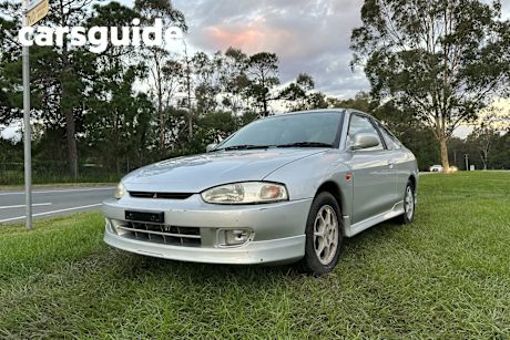 Silver 2000 Mitsubishi Lancer Coupe MR
