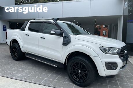 White 2020 Ford Ranger Double Cab Pick Up Wildtrak 3.2 (4X4)