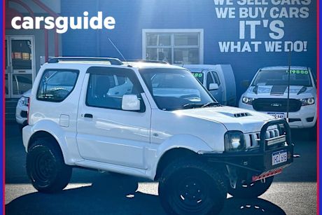 White 2014 Suzuki Jimny Wagon Sierra (4X4)
