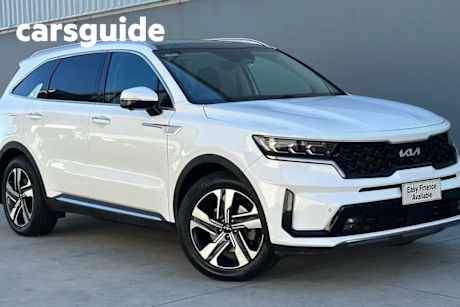 White 2021 Kia Sorento Wagon GT-Line 7 Seat Phev AWD