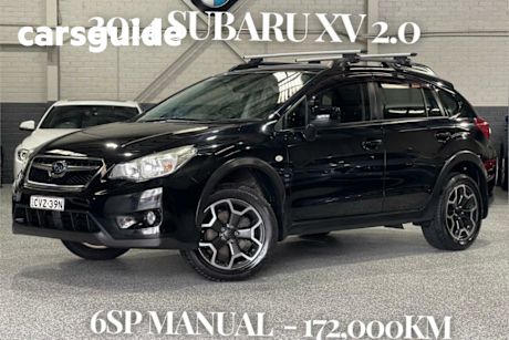 Black 2014 Subaru XV Hatch 2.0I
