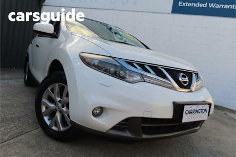 White 2012 Nissan Murano Wagon TI
