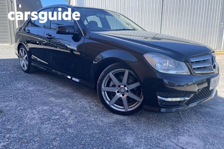 Black 2014 Mercedes-Benz C200 Sedan
