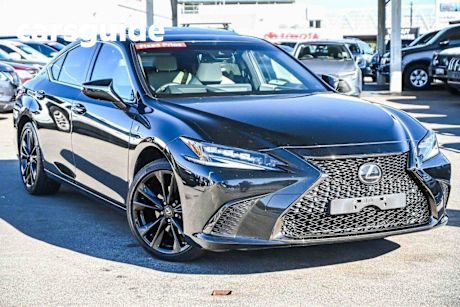 Black 2022 Lexus ES250 Sedan F Sport