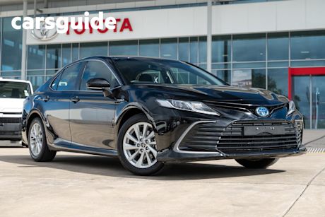 Black 2024 Toyota Camry Sedan Ascent Hybrid