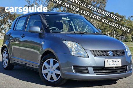 Grey 2008 Suzuki Swift Hatchback S
