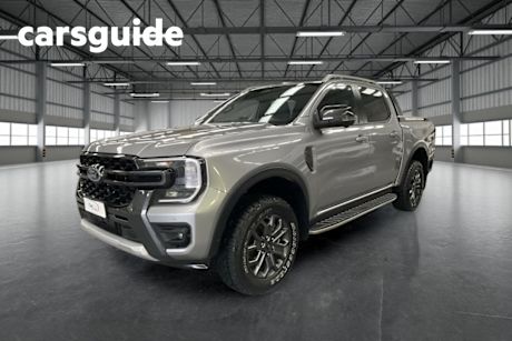 Silver 2023 Ford Ranger Double Cab Pick Up Wildtrak 2.0 (4X4)