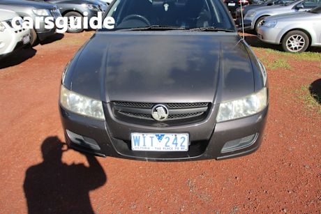 Black 2007 Holden Crewman Crew Cab Utility