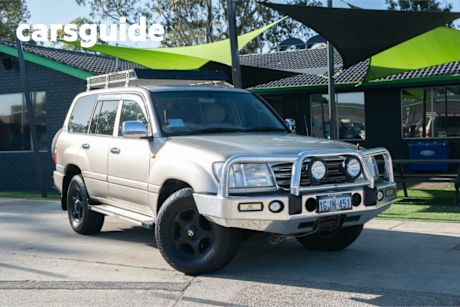 Gold 2003 Toyota Landcruiser Wagon GXL (4X4)