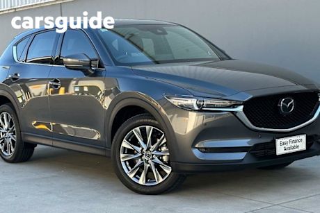 Grey 2021 Mazda CX-5 Wagon Akera Turbo (awd)