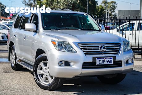 Silver 2008 Lexus LX570 Wagon Sports Luxury