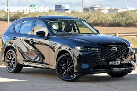 Black 2025 Mazda CX-60 Wagon D50E GT Vision Hybrid