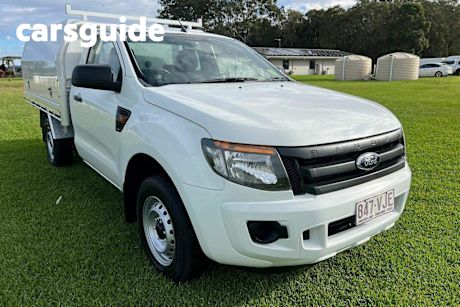 White 2014 Ford Ranger Ute Tray XL