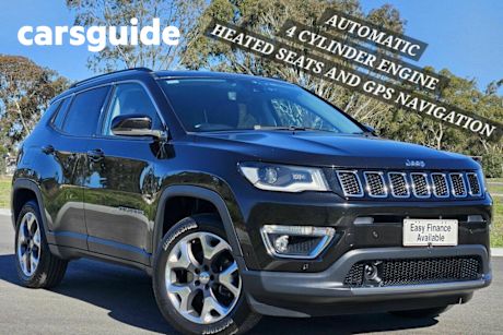 Black 2020 Jeep Compass Wagon Limited (awd)