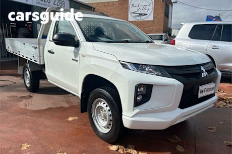 White 2021 Mitsubishi Triton Cab Chassis GLX (4X2)