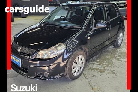 Black 2009 Suzuki SX4 Hatchback S