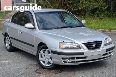Silver 2005 Hyundai Elantra Sedan Elite 2.0 HVT