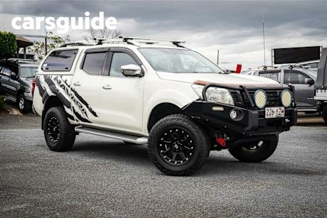 White 2018 Nissan Navara Dual Cab Pick-up ST-X (4X4) (leather Trim)