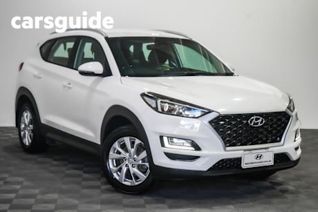 White 2018 Hyundai Tucson Wagon Active X Safety (fwd)