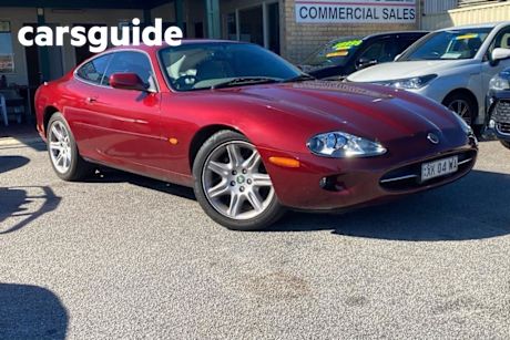 Red 1998 Jaguar XK8 Coupe Sport