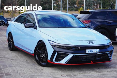 Blue 2024 Hyundai I30 Sedan N Premium With Sunroof