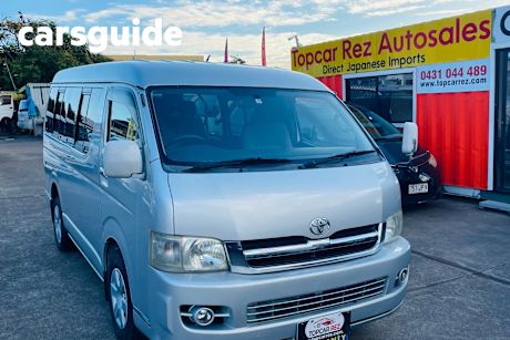 Silver 2004 Toyota Hiace Wagon
