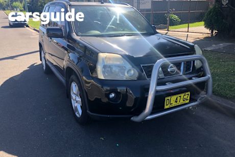 Black 2007 Nissan X-Trail Wagon Ti (4X4)