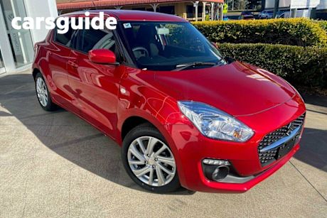 Red 2023 Suzuki Swift Hatchback GL Shadow