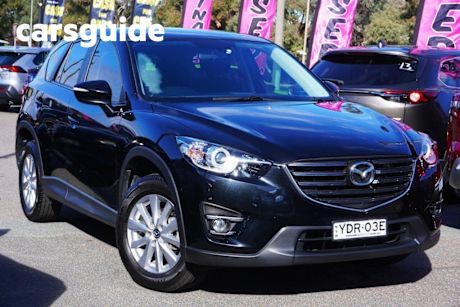 Black 2015 Mazda CX-5 Wagon Maxx Sport (4X2)