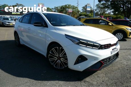 White 2021 Kia Cerato Hatchback GT (NO JBL Premium Sound)