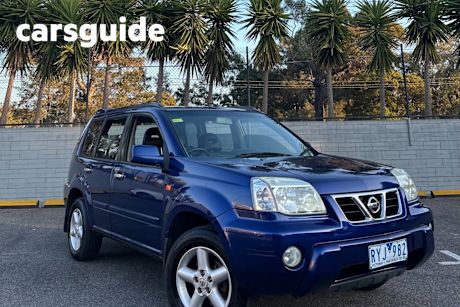 Blue 2002 Nissan X-Trail Wagon TI (4X4)