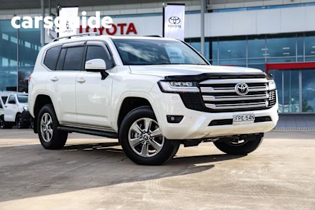 White 2024 Toyota Landcruiser Wagon LC300 VX (4X4)