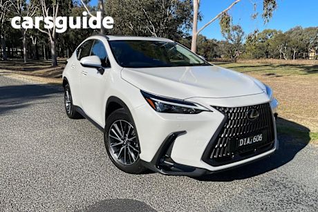 White 2024 Lexus NX350H Wagon Luxury Hybrid AWD