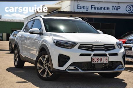 White 2024 Kia Stonic Wagon GT-Line