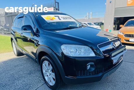Black 2009 Holden Captiva Wagon LX (4X4)