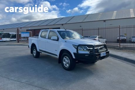 White 2018 Holden Colorado Crew Cab Pickup LS (4X2)