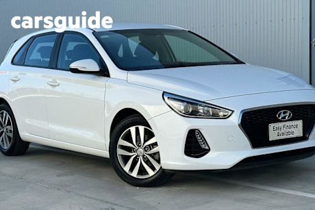 White 2018 Hyundai I30 Hatchback Active