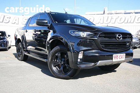 Black 2022 Mazda BT-50 Dual Cab Pick-up SP (4X4)