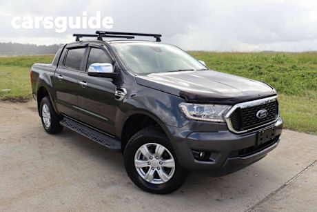 Grey 2020 Ford Ranger Double Cab Pick Up XLT 2.0 (4X4)